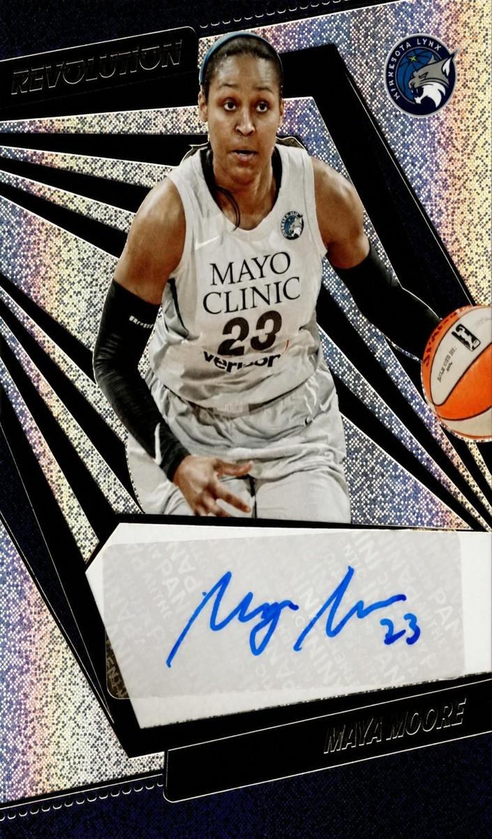 2022 Panini Revolution WNBA Basketball Maya Moore #AG-MMR PSA 7.5