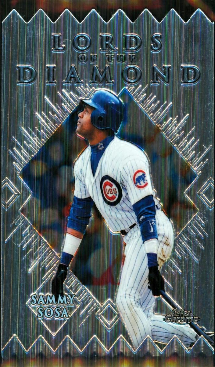 1999 Topps Chrome Baseball Sammy Sosa #LD3 PSA 10