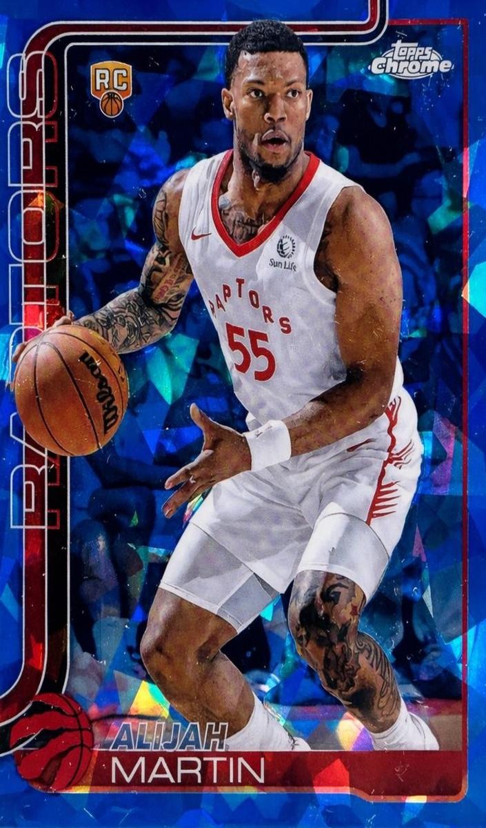 2025 Topps Chrome Sapphire Basketball Alijah Martin #290