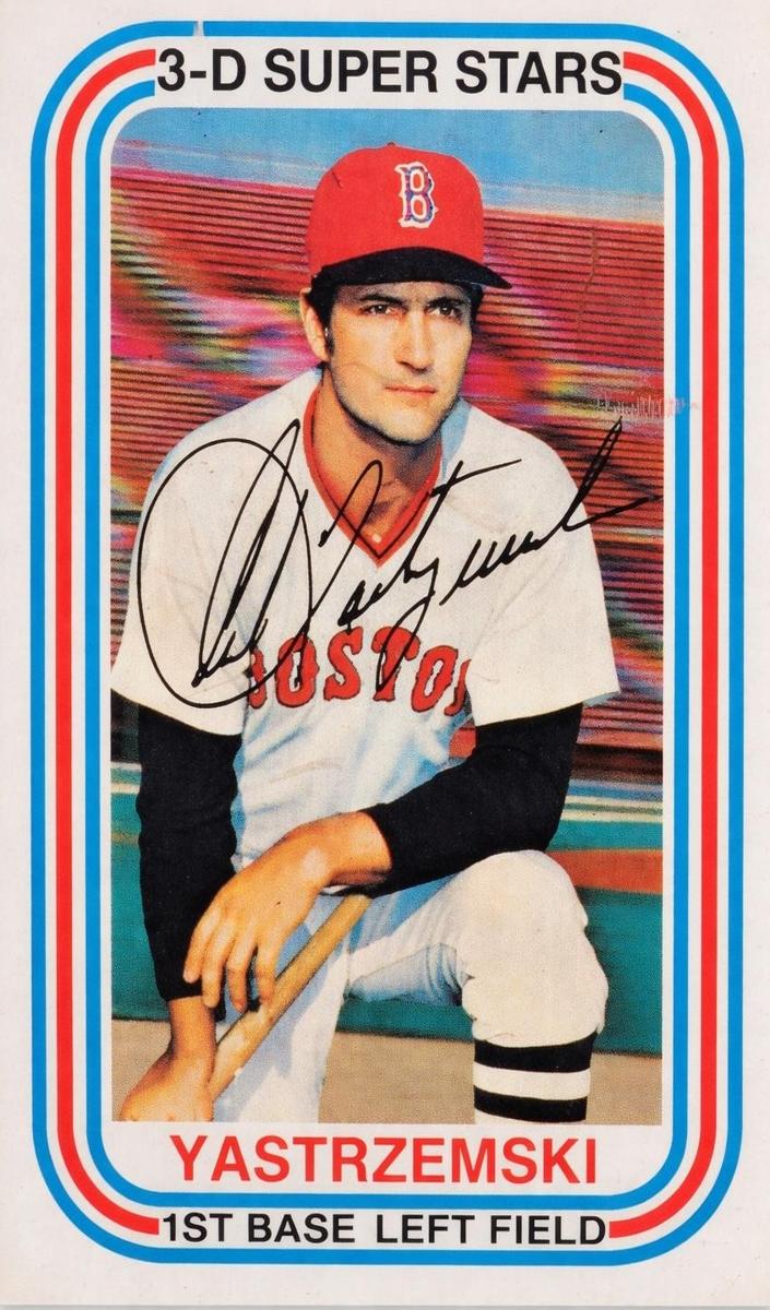 1976 Kellogg's 3-D Superstars Baseball Carl Yastrzemski #24 PSA 9