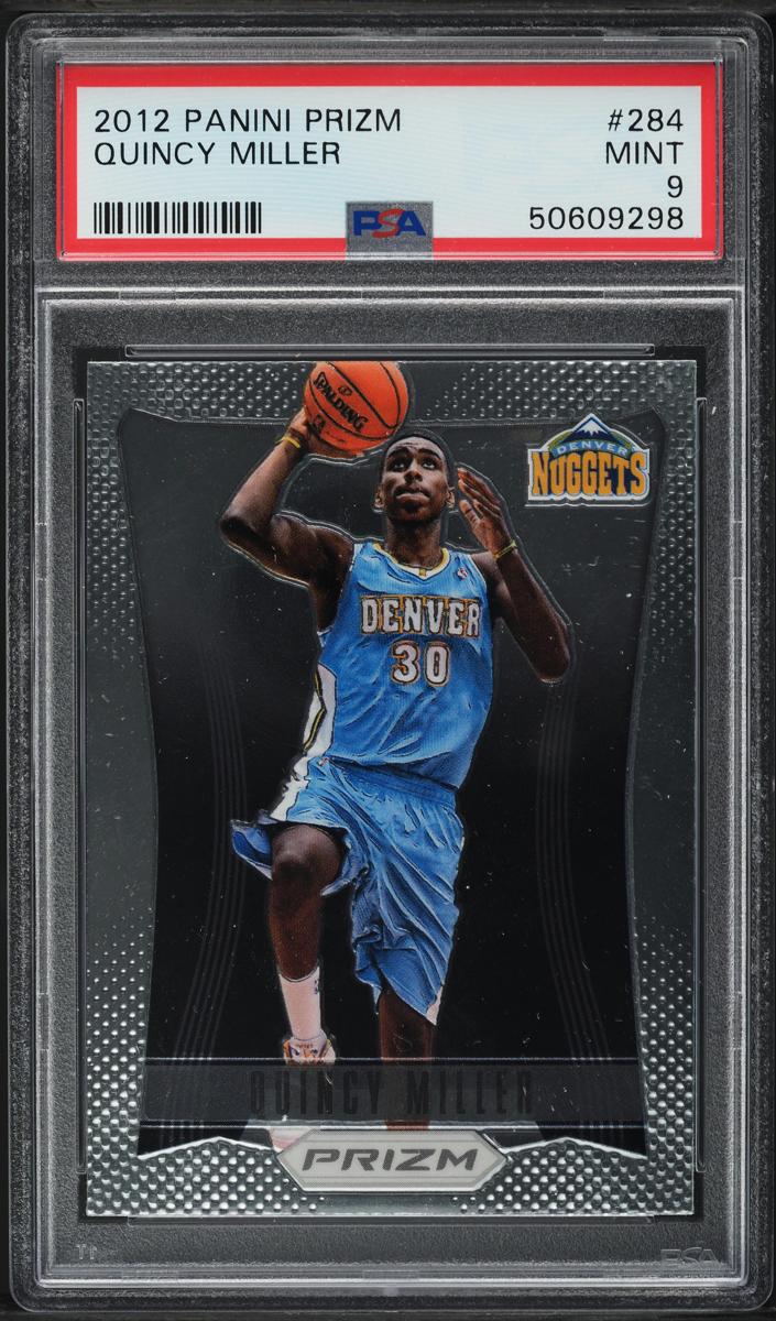2012 Panini Prizm Basketball Quincy Miller #284