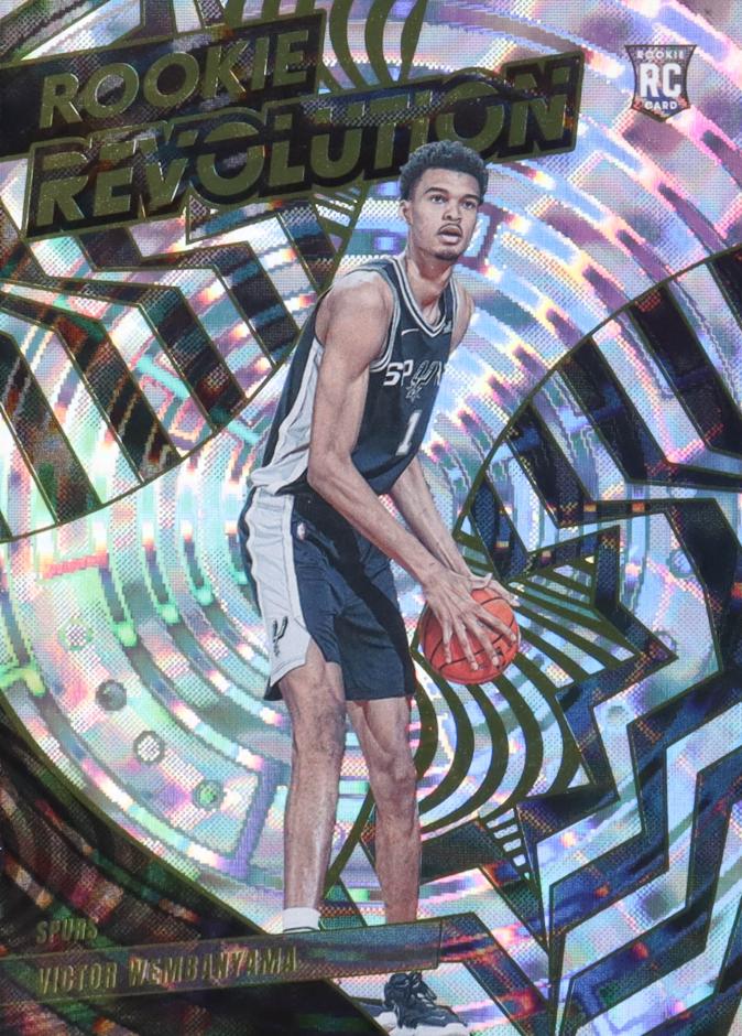 2023 Panini Revolution Basketball Fractal Victor Wembanyama #14