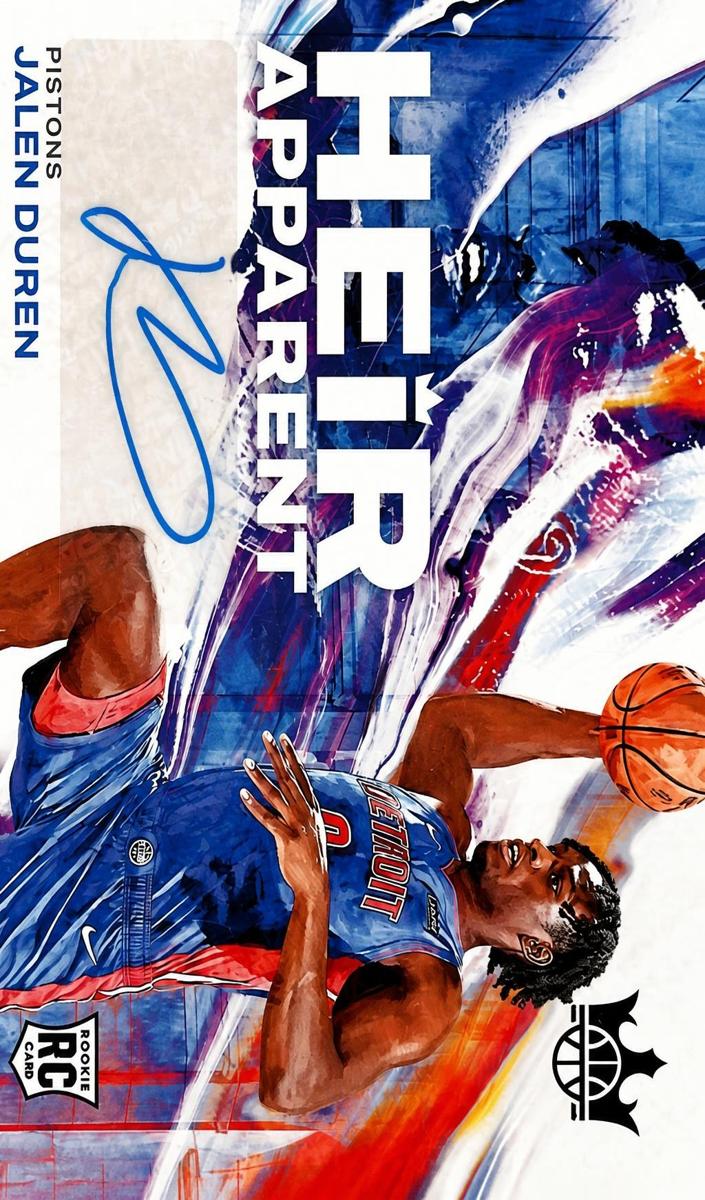 2022 Panini Court Kings Basketball Ruby Jalen Duren #HA-JDP