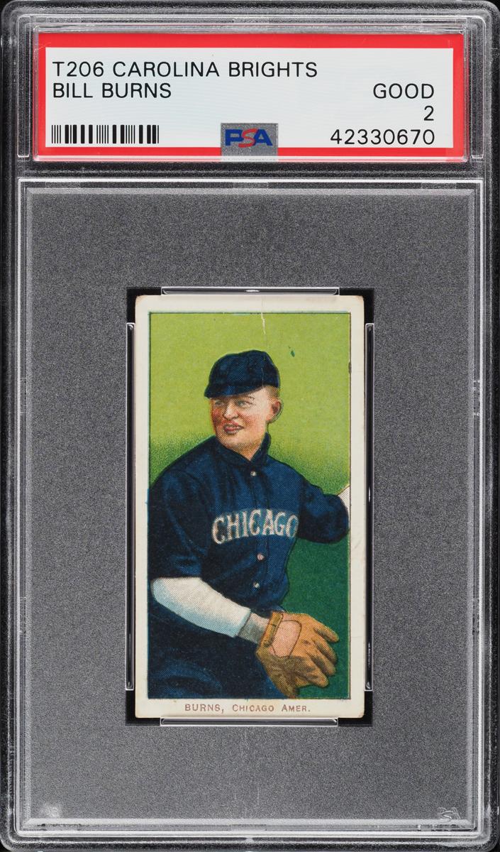 1909-11 T206 Baseball Bill Burns #NNO