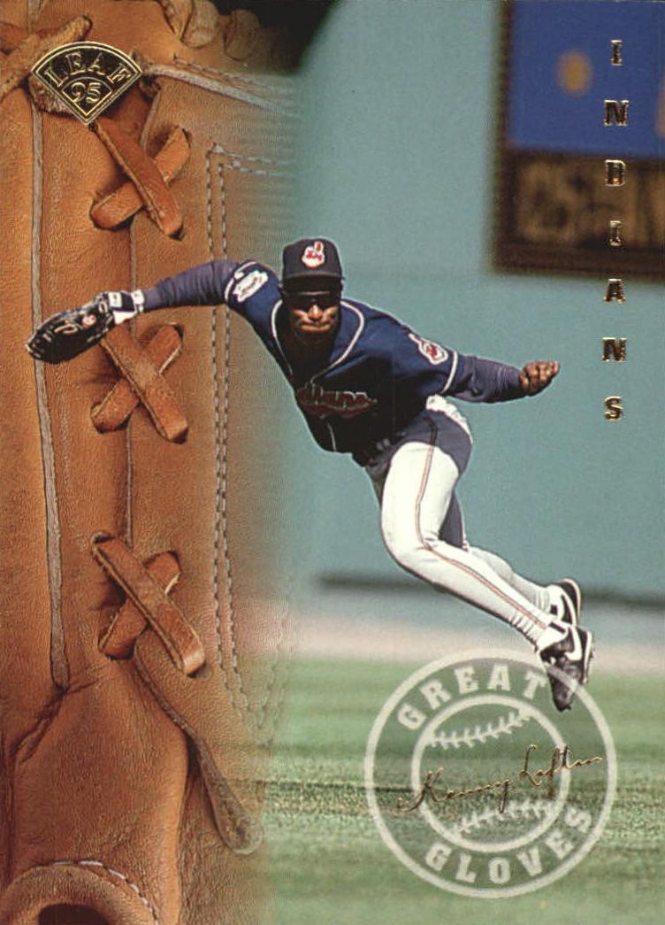 1995 Leaf Baseball Kenny Lofton #8