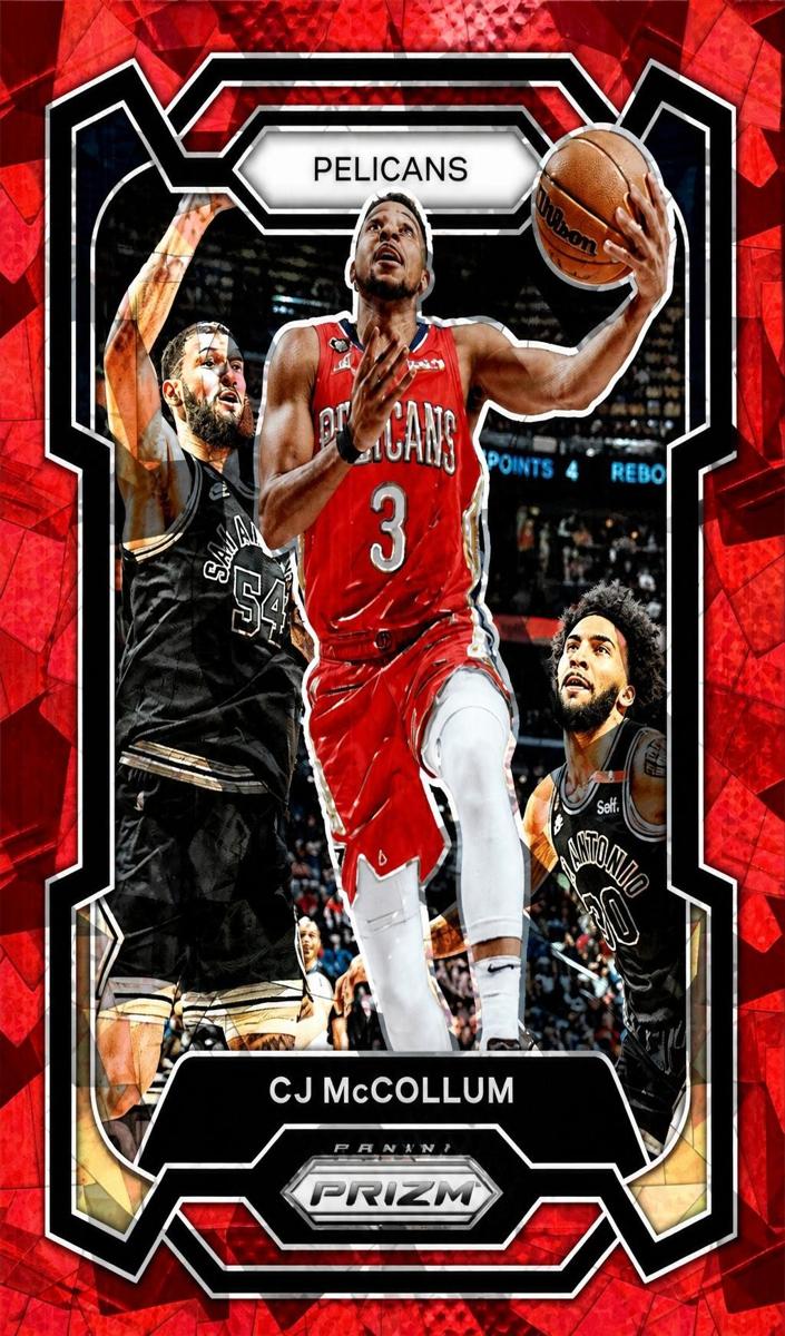 2023 Panini Prizm Basketball CJ McCollum #114