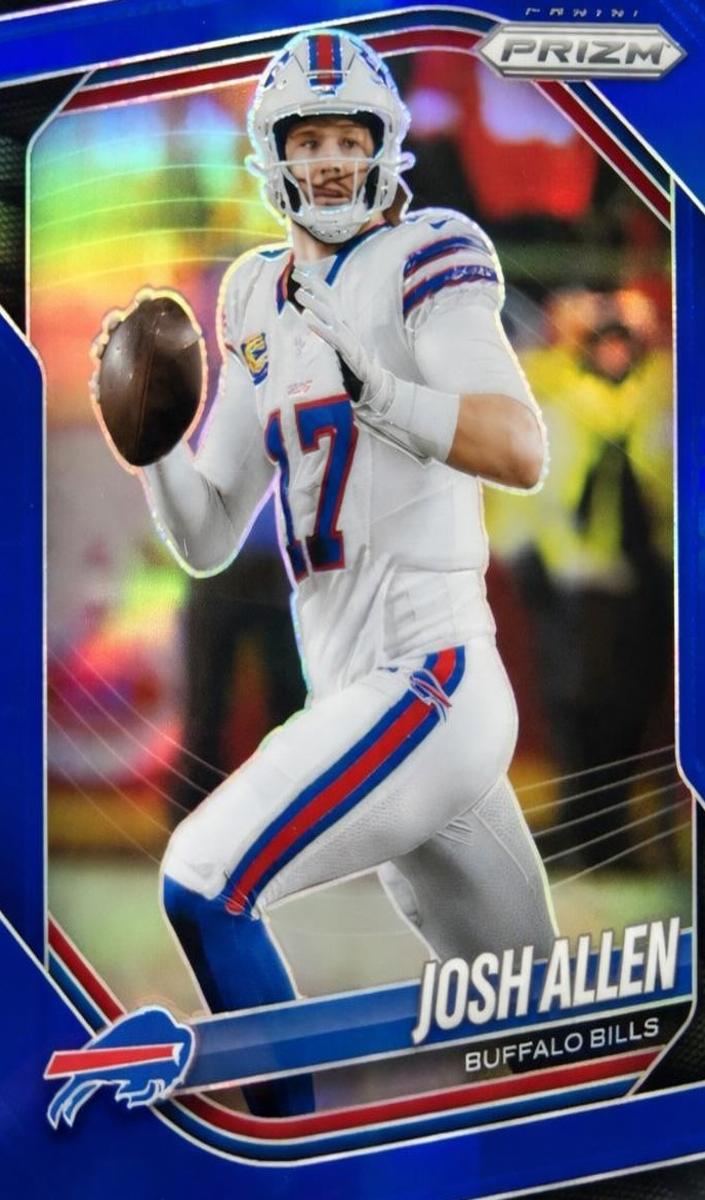 2025 Panini Prizm Football Blue Josh Allen #167