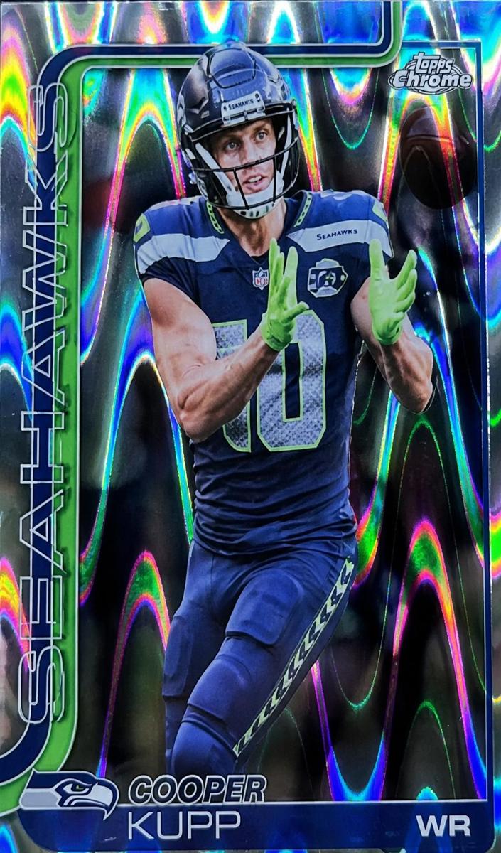 2025 Topps Chrome Football RayWave Refractor Cooper Kupp #271