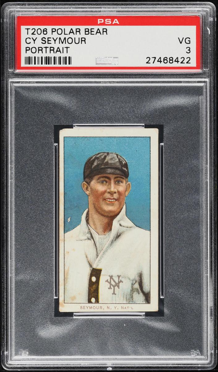 1909-11 T206 Baseball Portrait Cy Seymour #NNO