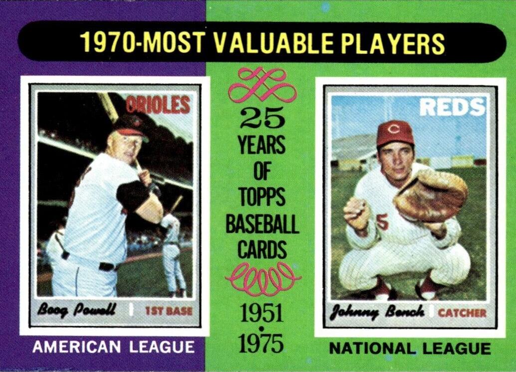 1975 Topps Baseball Johnny Bench #208