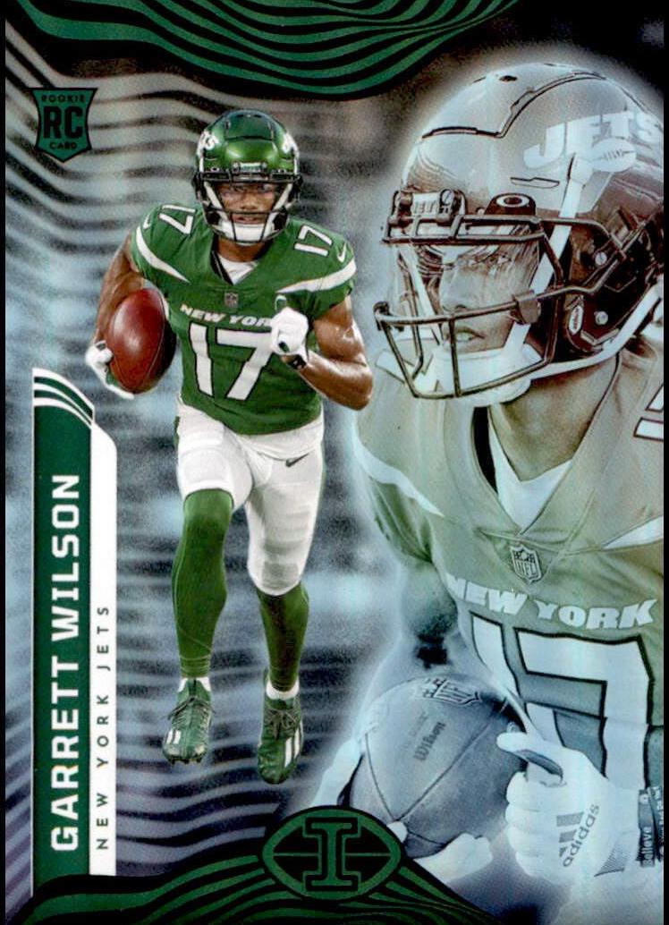 2022 Panini Illusions Football Garrett Wilson #77 PSA 9