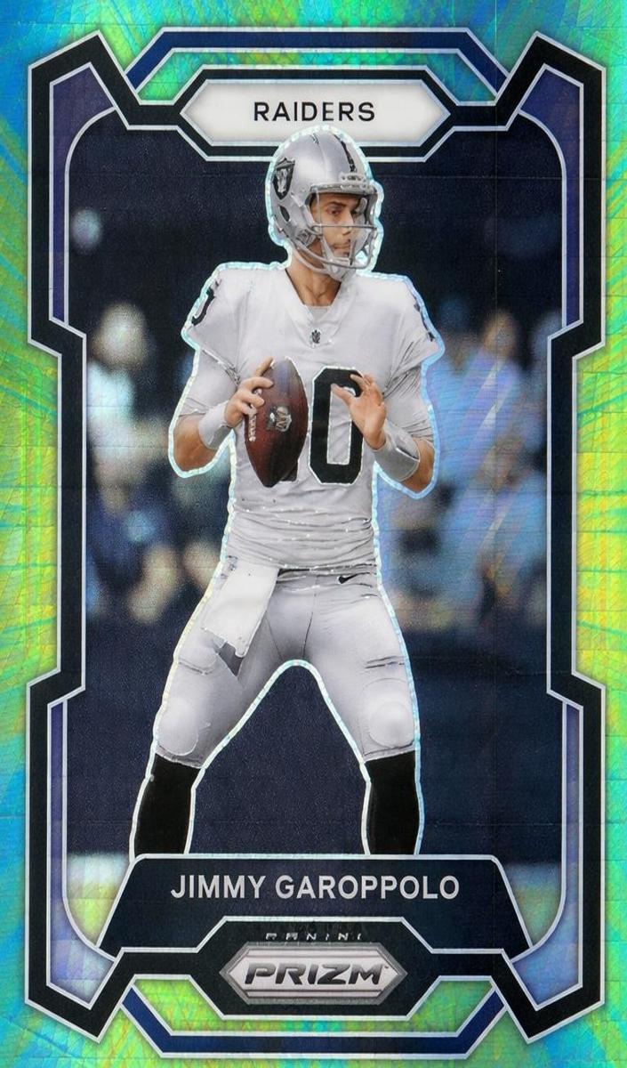 2023 Panini Prizm Football Hyper Jimmy Garoppolo #176