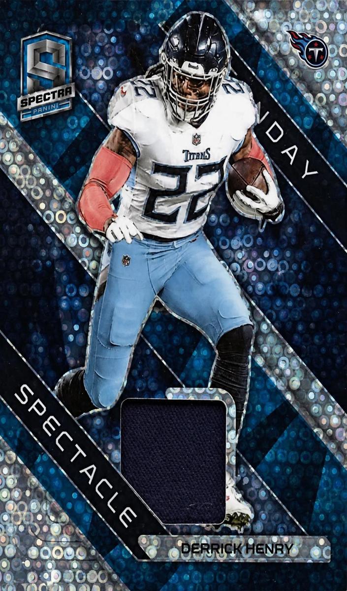 2023 Panini Spectra Football Neon Blue Derrick Henry #SS-DHE