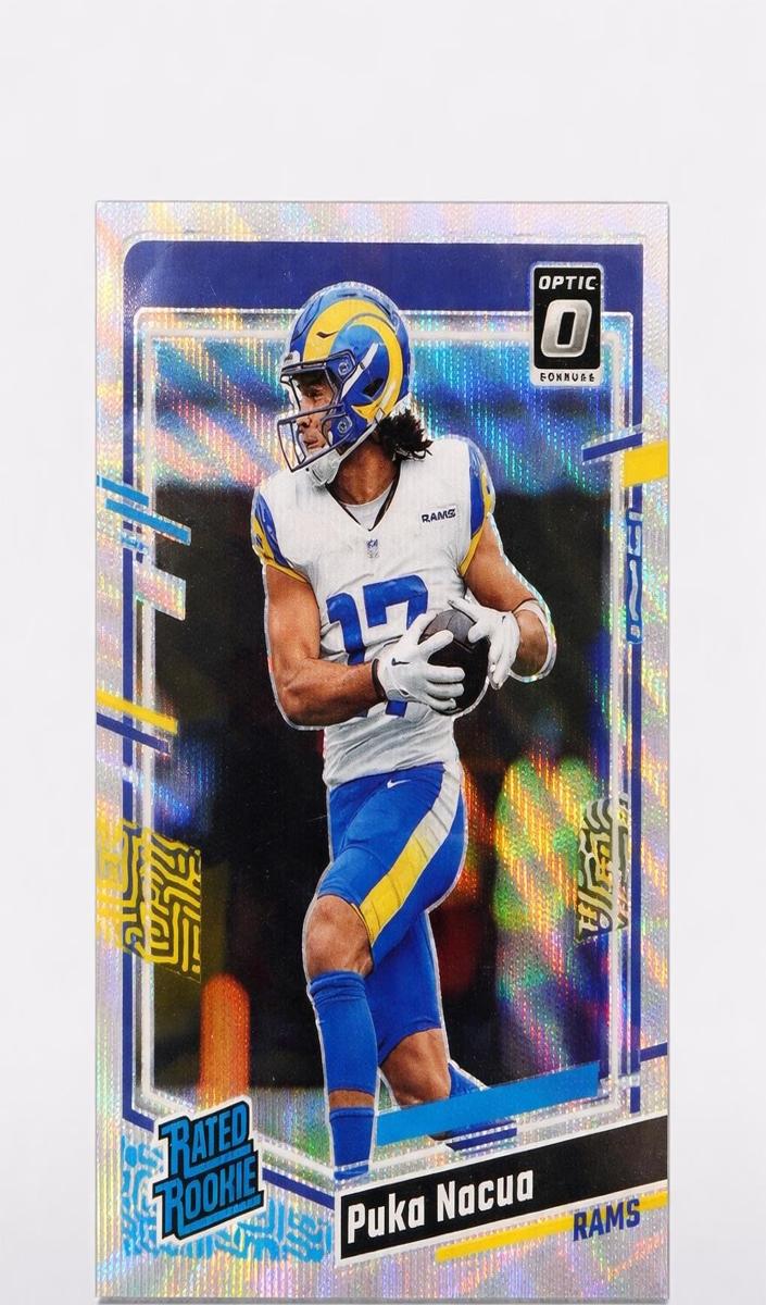 2023 Donruss Optic Football Wave Puka Nacua #238