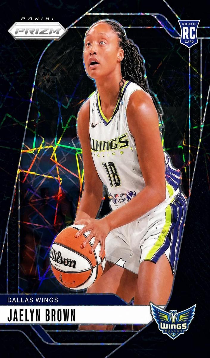 2024 Panini Prizm WNBA Basketball Black Velocity Jaelyn Brown #31