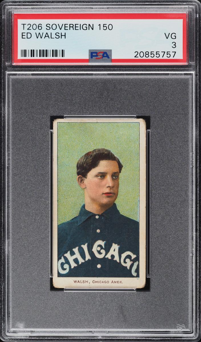 1909-11 T206 Baseball Ed Walsh #NNO SGC 1