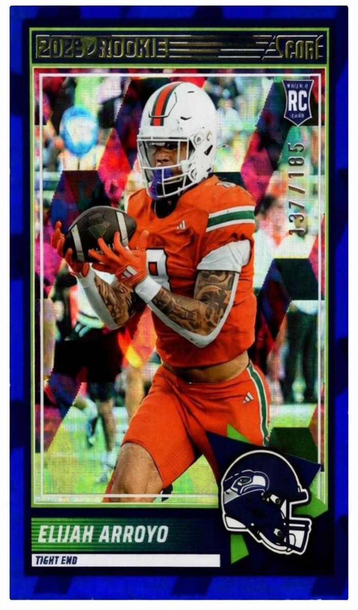 2025 Panini Score Football Cubic Elijah Arroyo #50