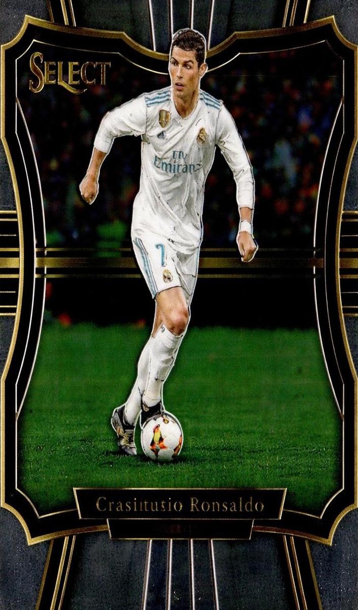 2017 Panini Select Soccer Cristiano Ronaldo #286