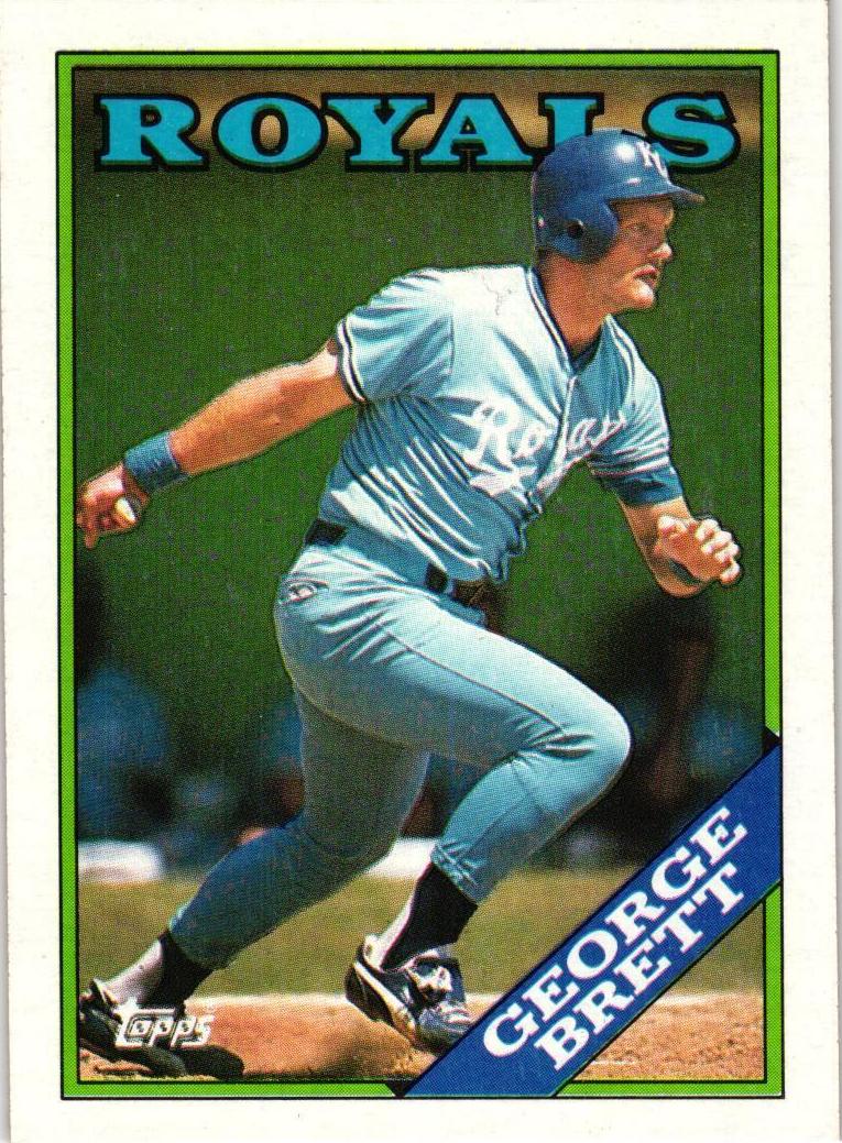1988 Topps Baseball George Brett #700
