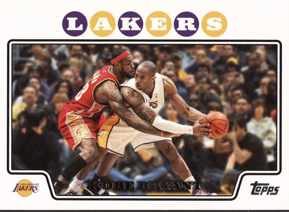 2008 Topps Basketball Kobe Bryant #24