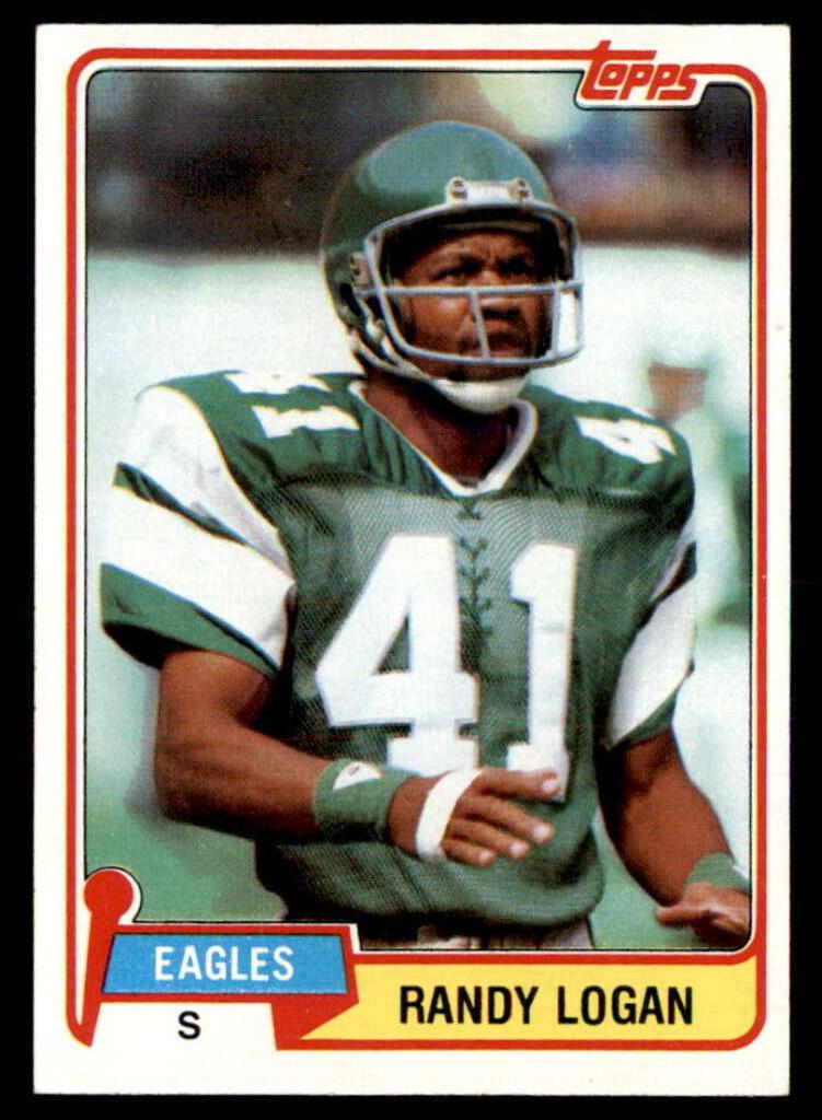 1981 Topps Football Randy Logan #377 PSA 9