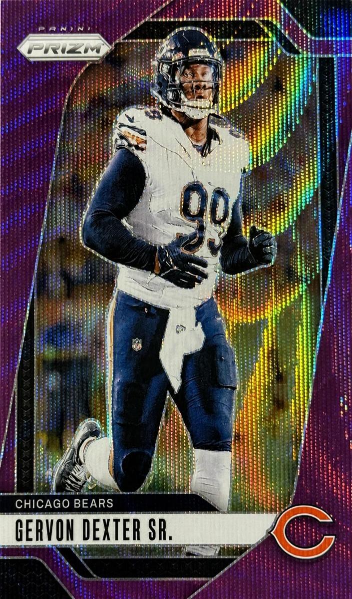 2024 Panini Prizm Football Purple Wave Gervon Dexter Sr. #54