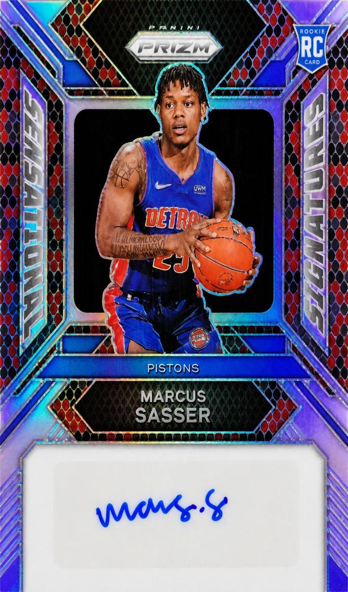 2023 Panini Prizm Basketball Snakeskin Marcus Sasser #SS-MS PSA 8.5