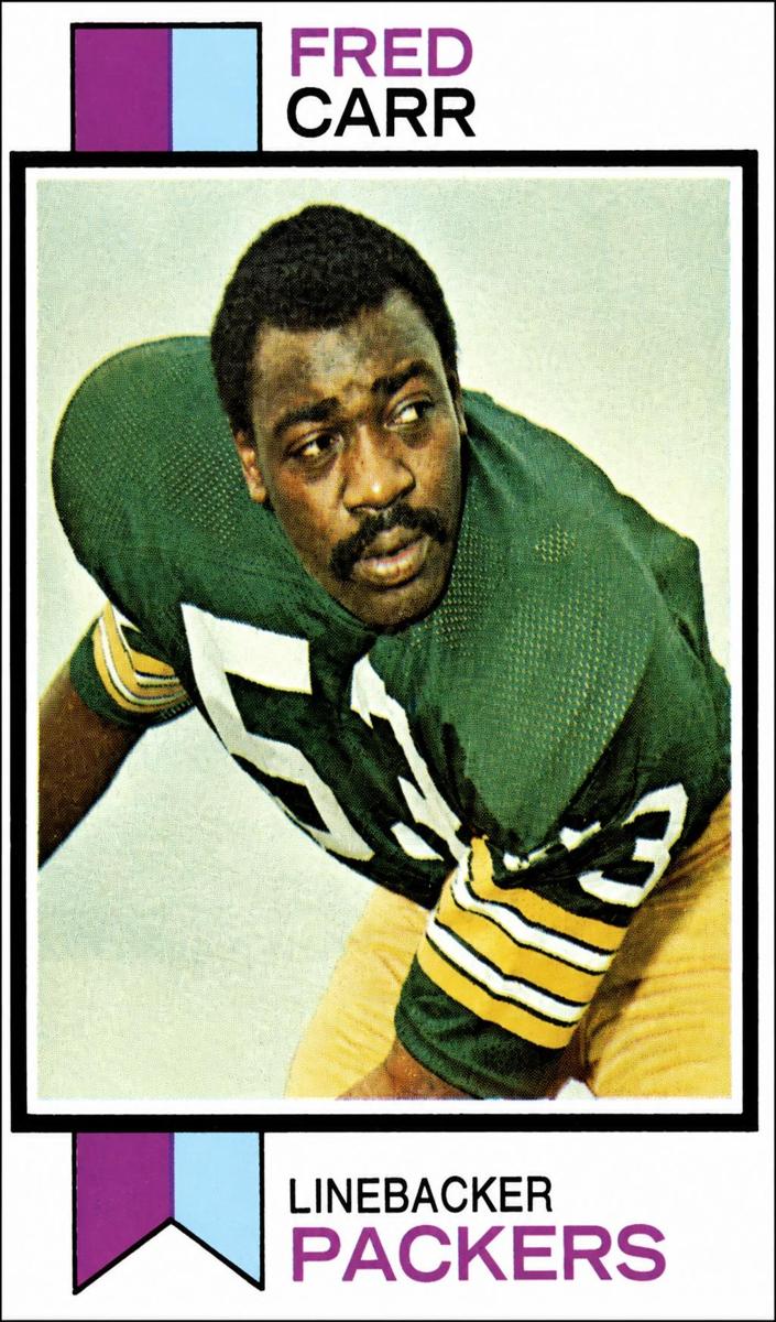 1973 Topps Football Fred Carr #521