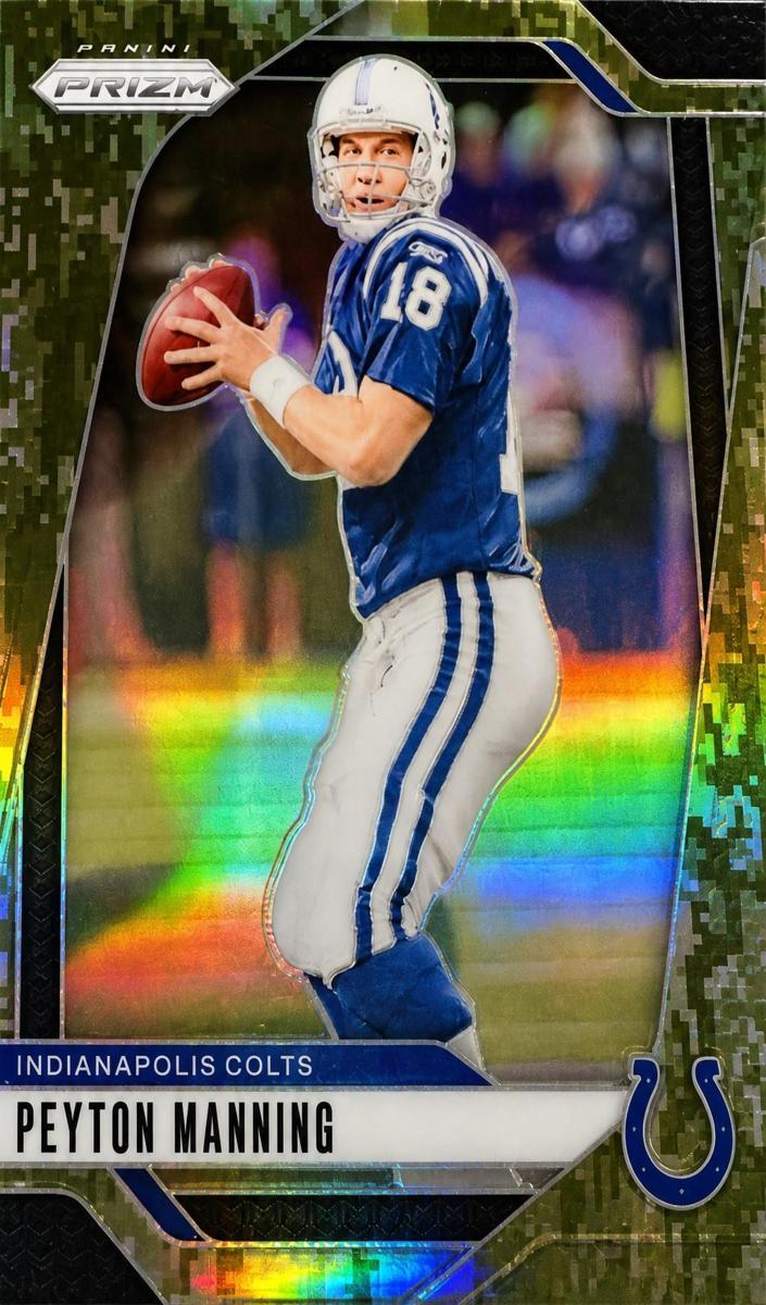 2024 Panini Prizm Football Forest Camo Peyton Manning #126