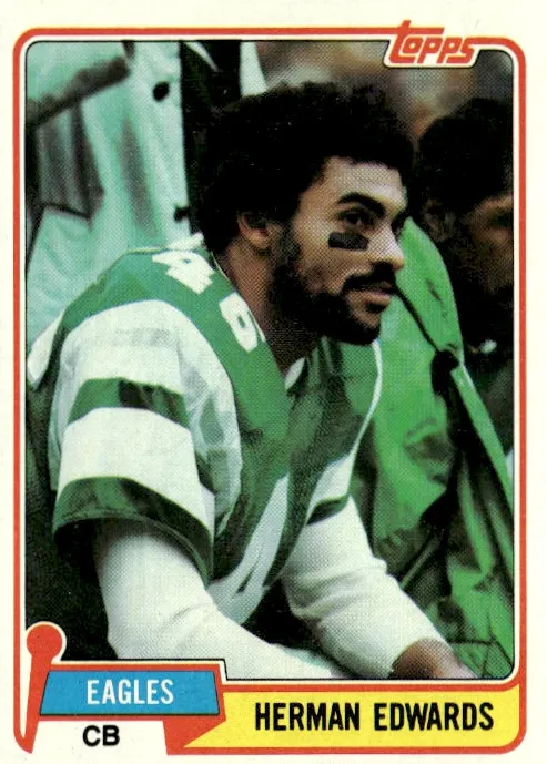 1981 Topps Football Herman Edwards #179