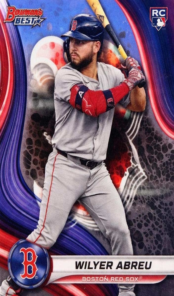2024 Bowman's Best Baseball Wave Wilyer Abreu #15 PSA 10