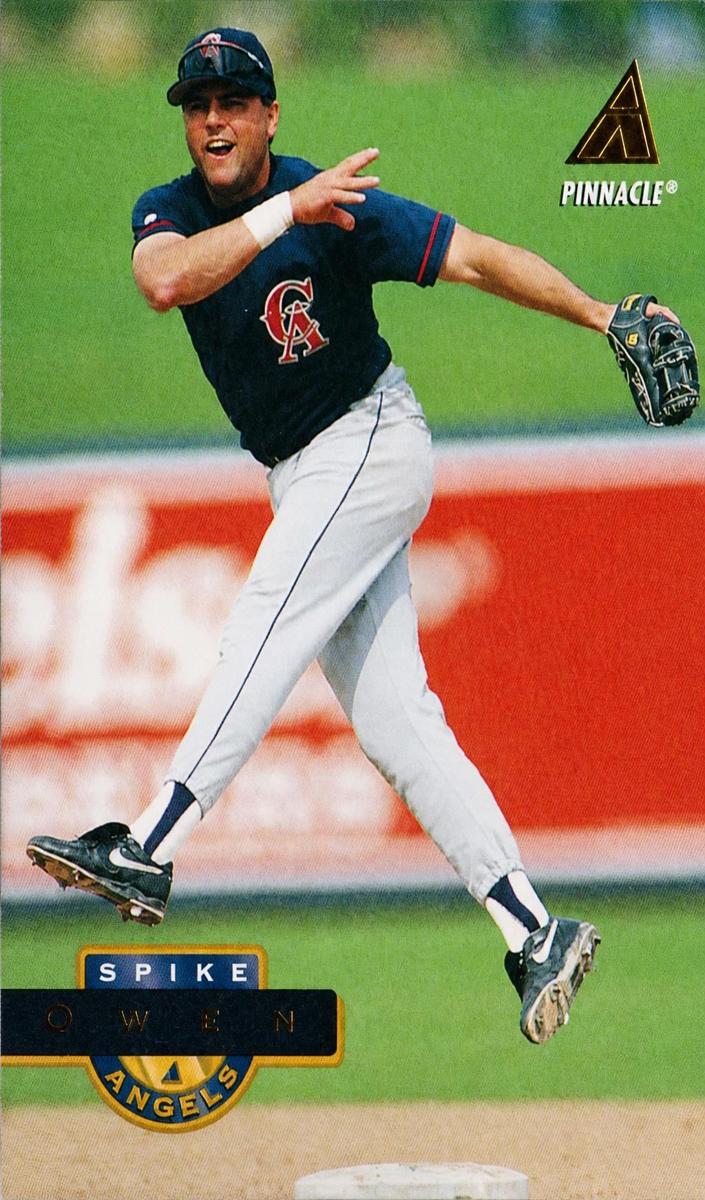 1994 Pinnacle Baseball Spike Owen #492