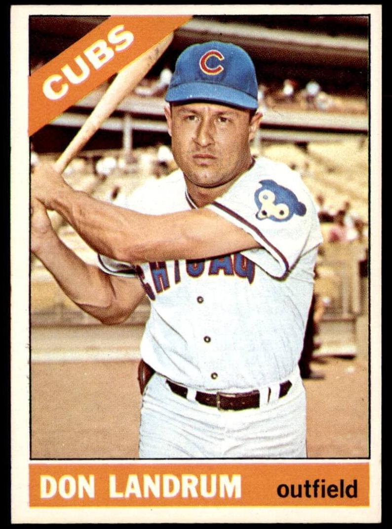 1966 O-Pee-Chee Baseball Don Landrum #43