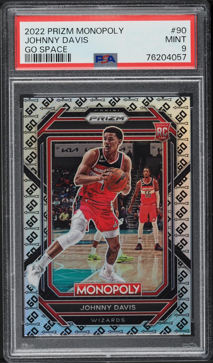 2022 Panini Prizm Monopoly Basketball GO Johnny Davis #90