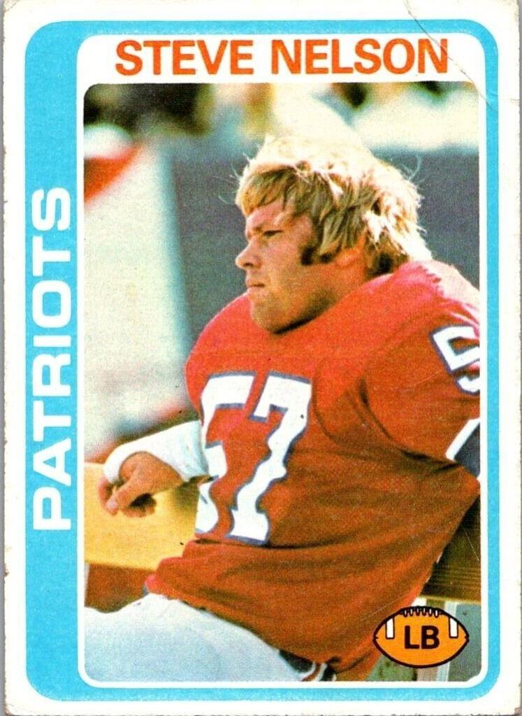 1978 Topps Football Steve Nelson #116