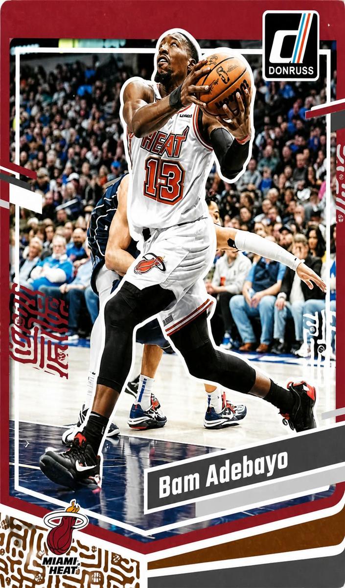 2023 Panini Donruss Basketball Bam Adebayo #71