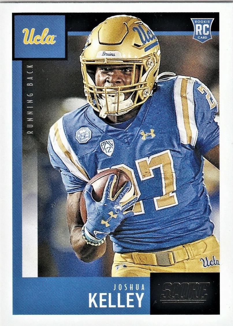 2020 Panini Score Football Joshua Kelley #386 PSA 10