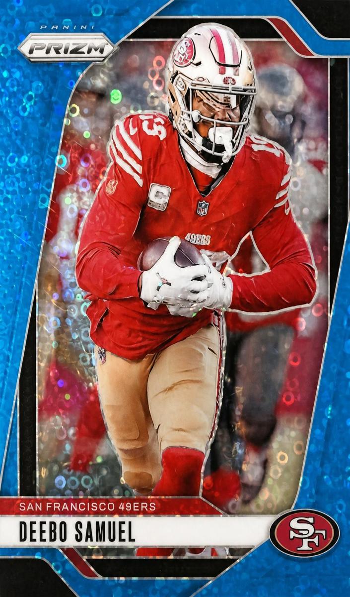 2024 Panini Prizm Football No Huddle Blue Deebo Samuel #252