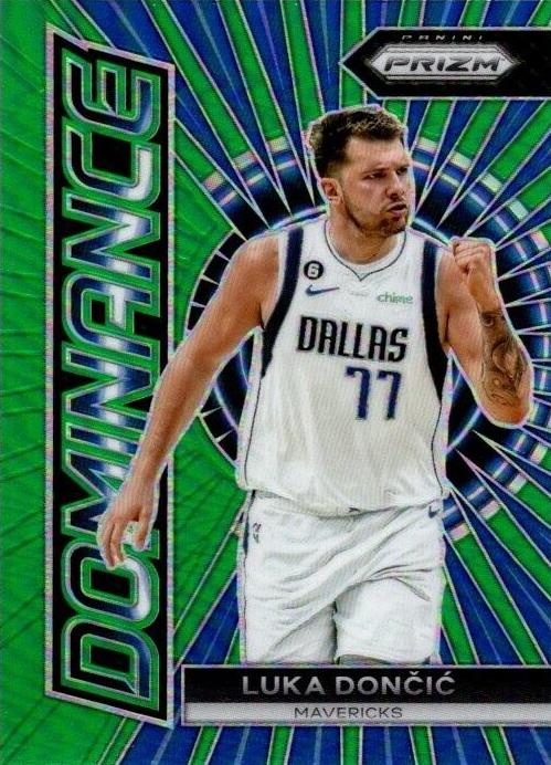 2023 Panini Prizm Basketball Green Luka Doncic #2 PSA 10