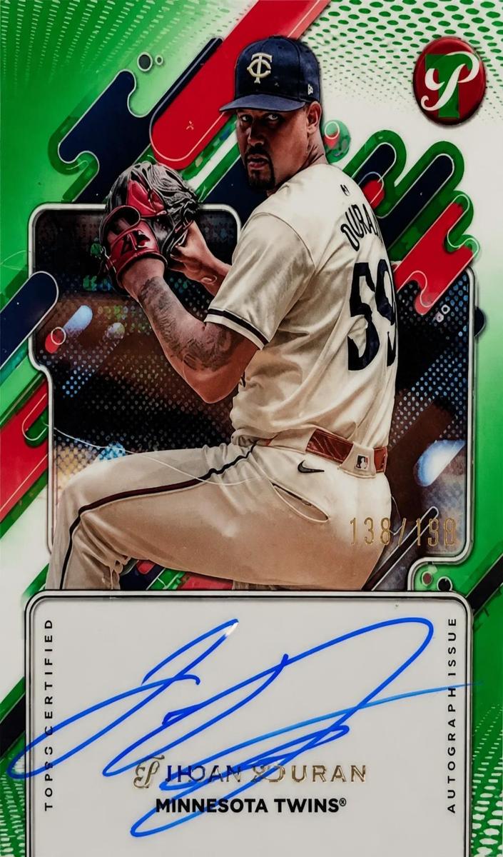 2025 Topps Pristine Baseball Green Jhoan Duran #PA-JD