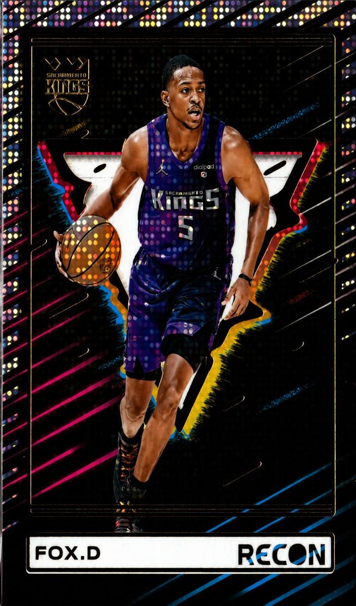 2023 Panini Recon Basketball Holo Dots De'Aaron Fox #20