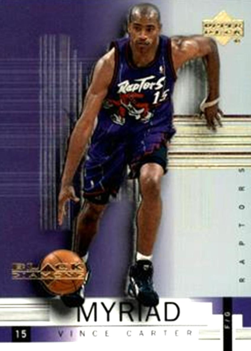 1999 Upper Deck Black Diamond Basketball Vince Carter #M5 BGS 8.5