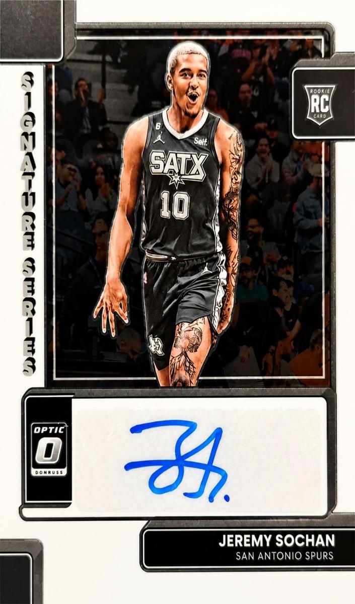 2022 Donruss Optic Basketball Jeremy Sochan #SS-JMS