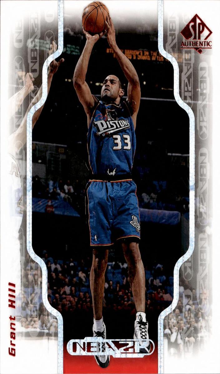 1998 SP Authentic Basketball Grant Hill #2K20 PSA 10