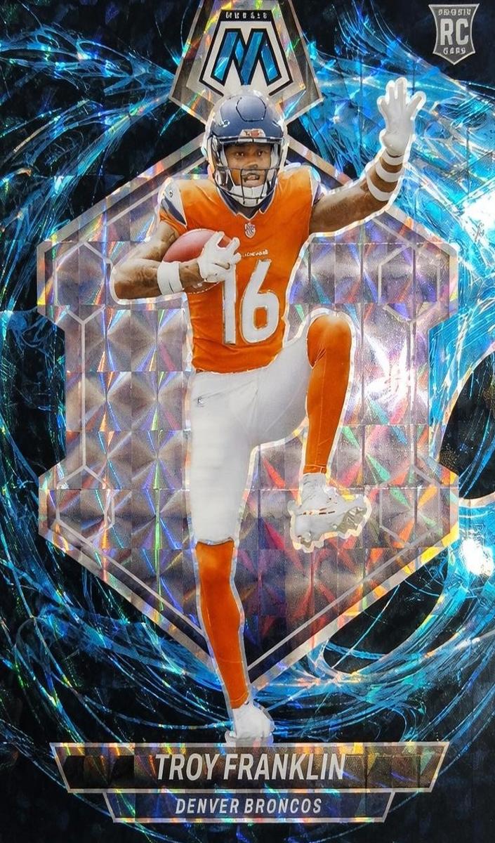 2024 Panini Mosaic Football Genesis Troy Franklin #378 SGC 9.5