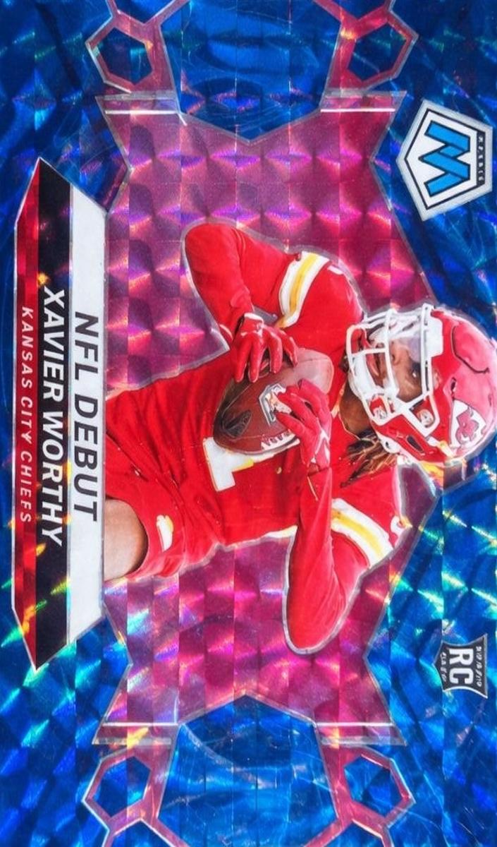 2024 Panini Mosaic Football Genesis Xavier Worthy #285 PSA 9