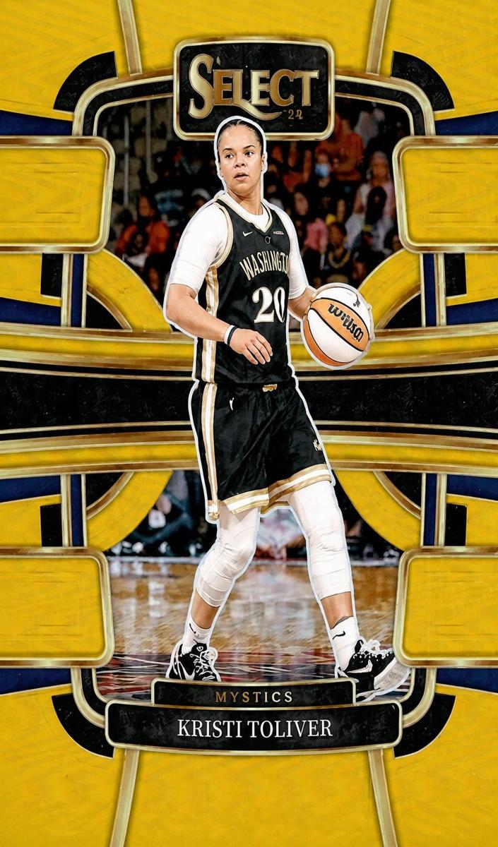 2024 Panini Select WNBA Basketball Gold Kristi Toliver #98