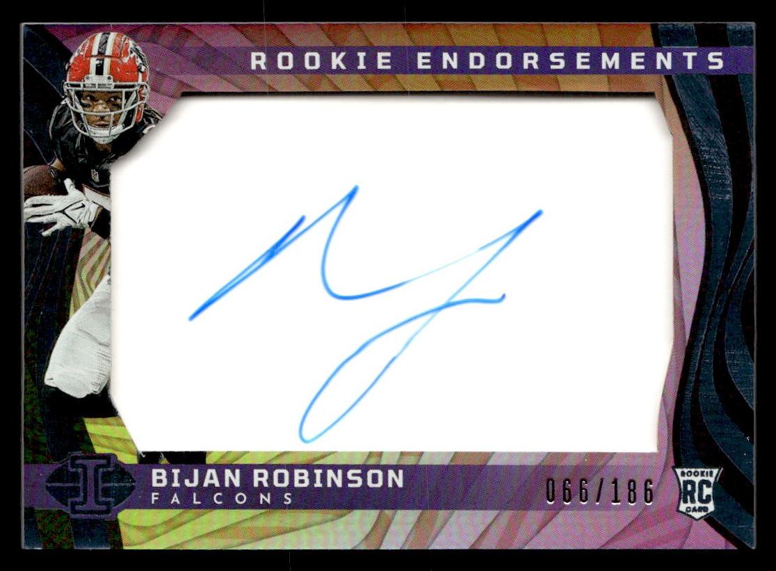 2023 Panini Illusions Football Bijan Robinson #RE-BRN PSA 9