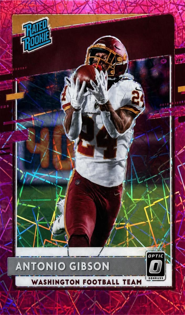 2020 Donruss Optic Football Antonio Gibson #185 PSA 10