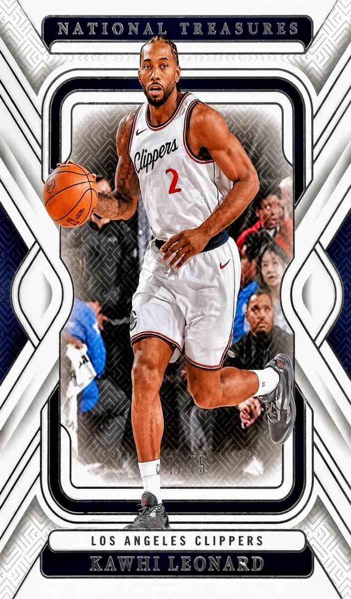 2024 Panini National Treasures Basketball Kawhi Leonard #14